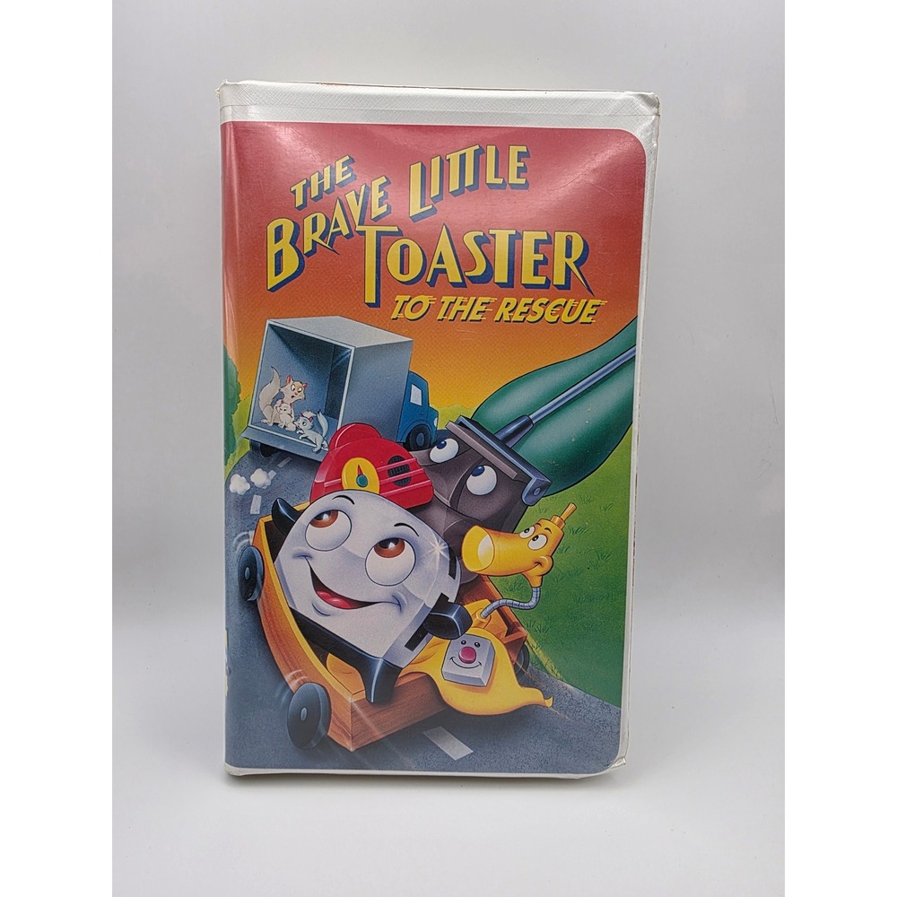 The Brave Little Toaster To The Rescue VHS 1999 Animated Movie Clamshell Case